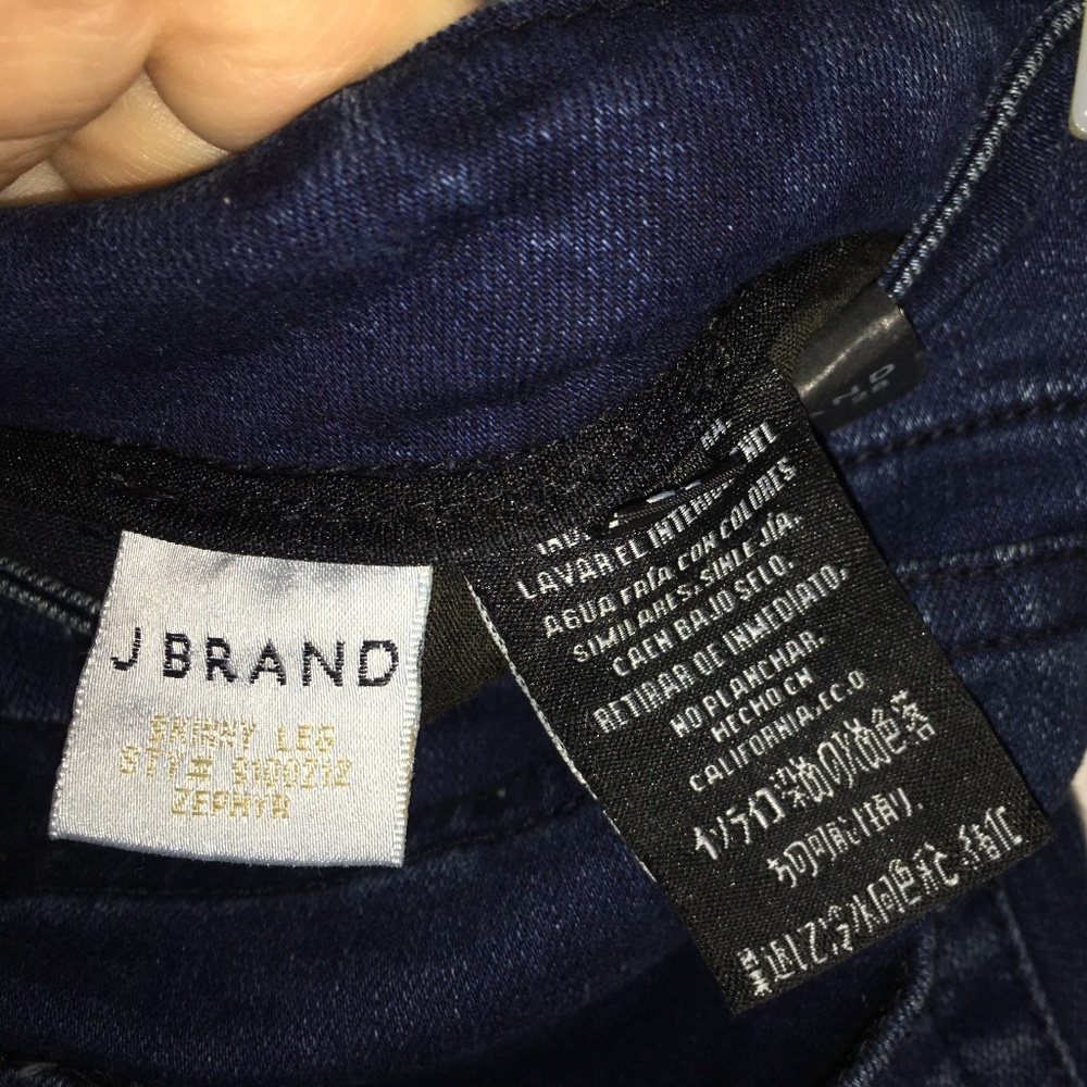 J BRAND Mid-Rise Super Skinny Zephyr Jeans - Picture 6 of 6